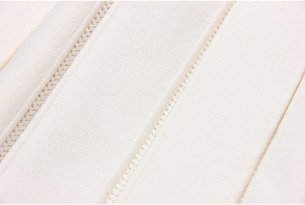 SML Spot 2024 European and American Summer New Fashion High Quality Knitted Round Neck Slim Slim A-Line Dress Women