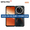 Oukitel WP55 Pro 5G Rugged Smartphone 16GB+512GB 33W Android15 Mobile Phone 11000mAh 6.58" FHD+ 108MP Camera oukitel Cell Phone