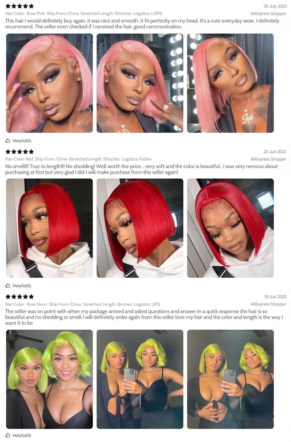 Orange Bob Wig Human Hair 13x4 Lace Front Wig 180% Density Short Straight Frontal Bob Wig Transparent Lace 350 Color Wig Ginger