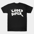 Funny Clothes LODED DIPER DIARY OF A WIMP KID Printed T-shirt Tops Women Summer Comfortable Tops Unisex Street Fashion