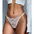 SP&CITY Low Waist Thin Transparent Thongs Lace Women's Underpants Sexy See Through Panties Erotic Hollow Out Seamless Briefs