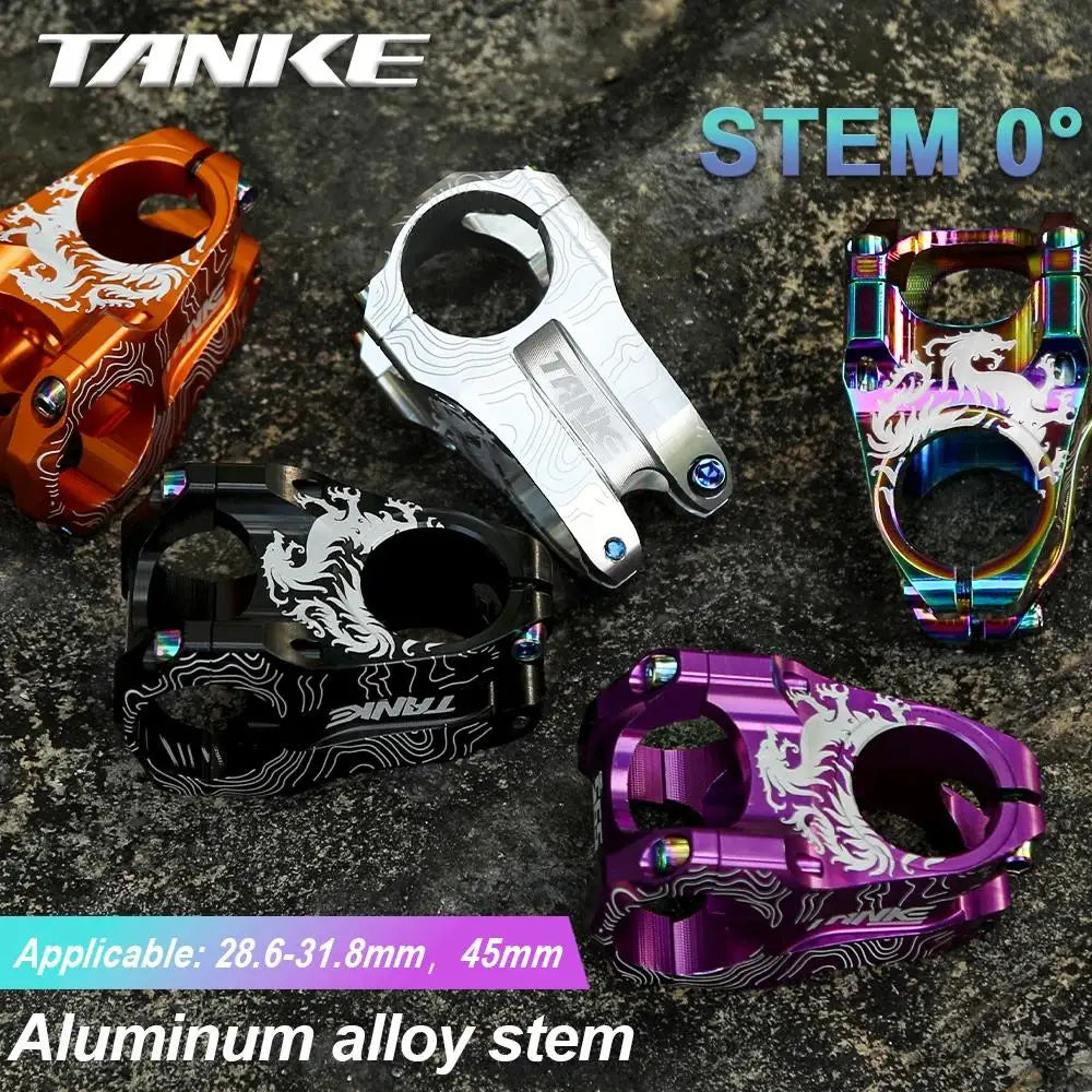 TANKE MTB Mountain Bike Stem Aluminum Alloy Ultralight High strength Short 31.8×28.6MM Bicycle CNC Stem DH/AM/XC Accessory upgra