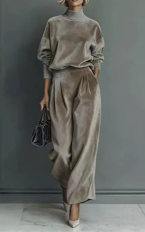 2 Pieces Women's Sets 2026 Spring Autumn Pullover Suit Long Sleeve Tops And Pants Suits Two Piece Set Tracksuit Outfit