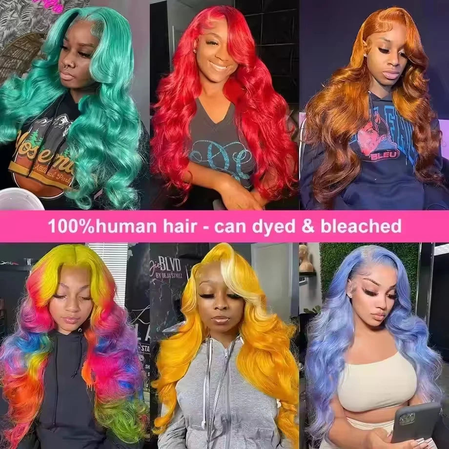 613 Hd Lace Frontal Wig 13x6 Body Wave Human Hair Wigs 30 Inch Lace Front Human Hair Wig Pre Plucked Colored Honey Blonde Wig