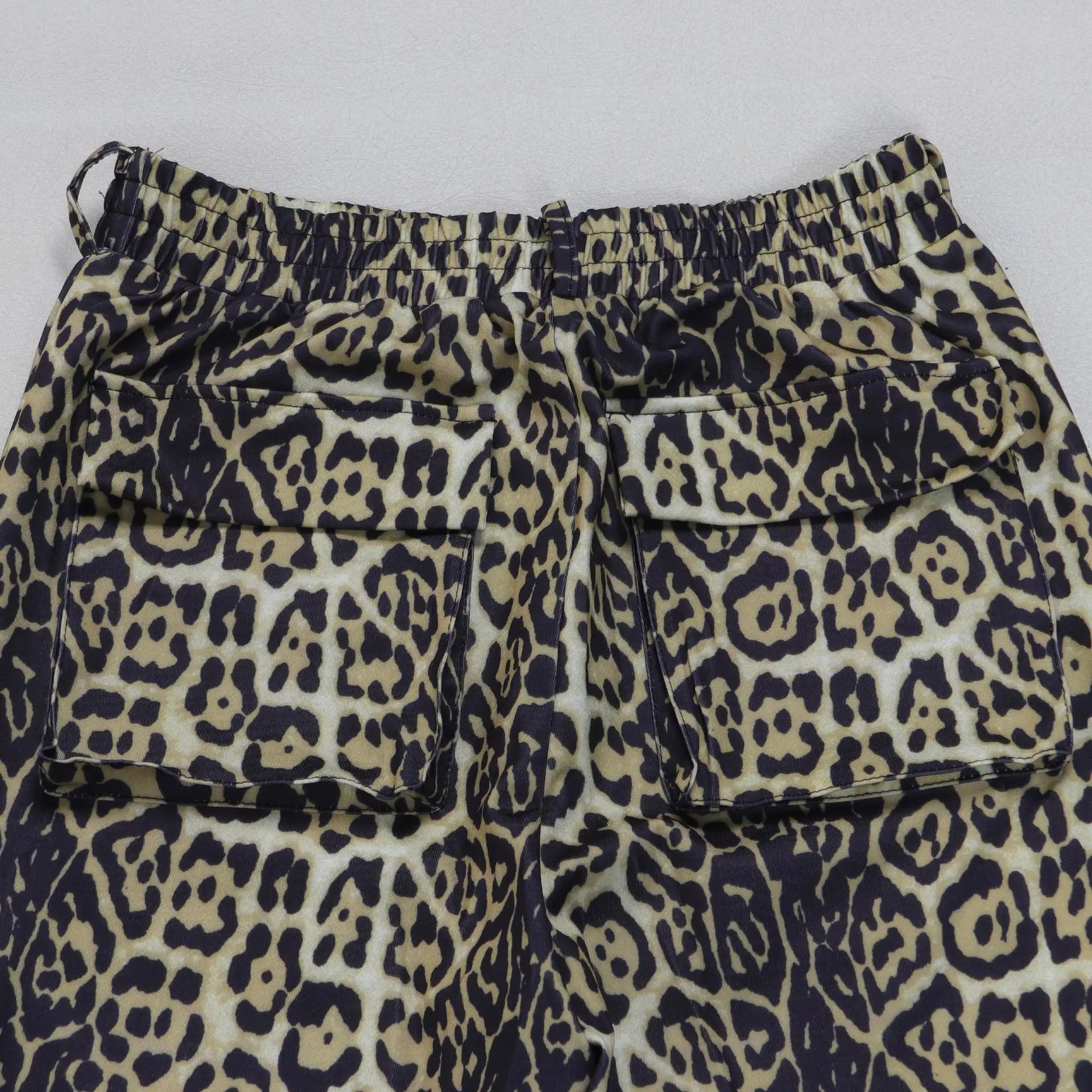 Two Pieces Women Pant Sets Print Matching Set Drawstring Pockets Sleeveless Top Elastic Waist Pants Slim Fit Casual 2026 Spring