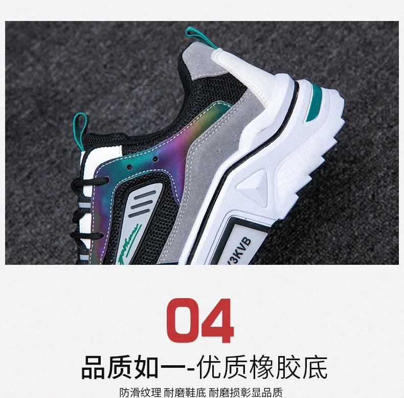 Mens Sneakers Fashion Casual Running Shoes Lover Gym Shoes Light Breathe Comfort Outdoor Air Cushion Couple Jogging Shoes