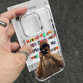B-Bad Bunnys Art Phone Case For iPhone 17 16e 16 15 14 13 12 11 mini Pro Max X XR XSMAX 8 7 Air Plus Transparent Soft Cover
