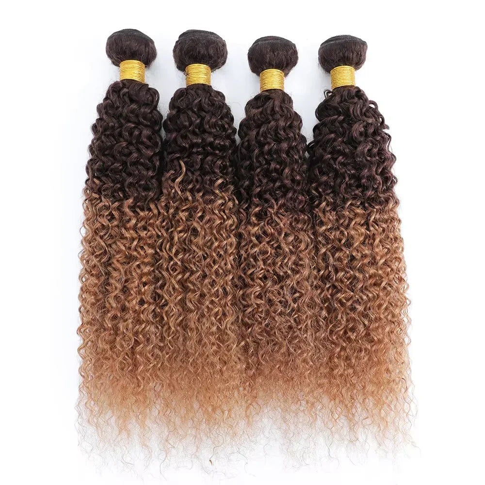 12A Kinky Curly human Hair Bundles 100% Human Hair Extensions Burmese Curly Hair 1/3/4 Bundles Brazilian Virgin Remy Hair