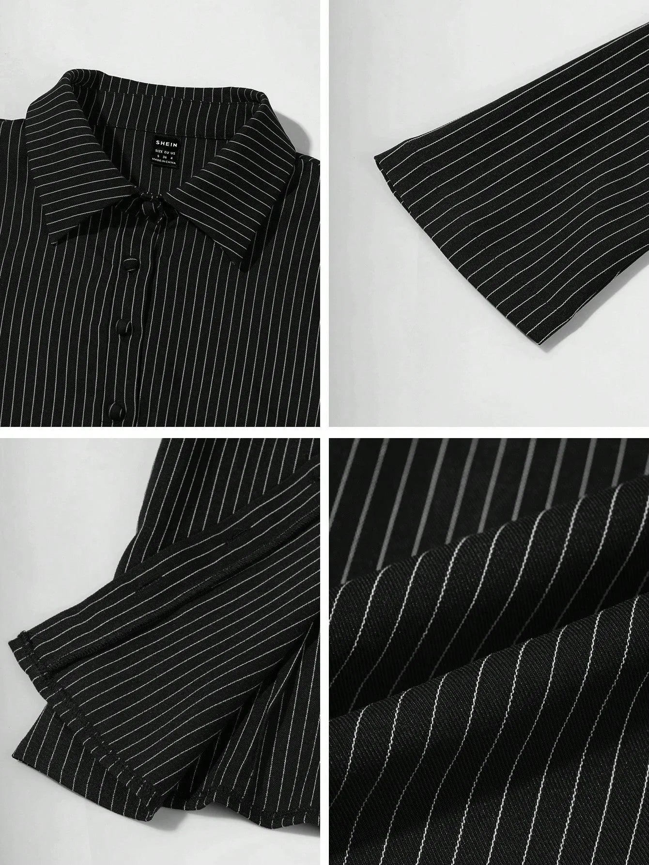 2025 Spring and Autumn New Fashionable and Casual Versatile V-neck Striped Temperament Slimming Long sleeved Shirt Top