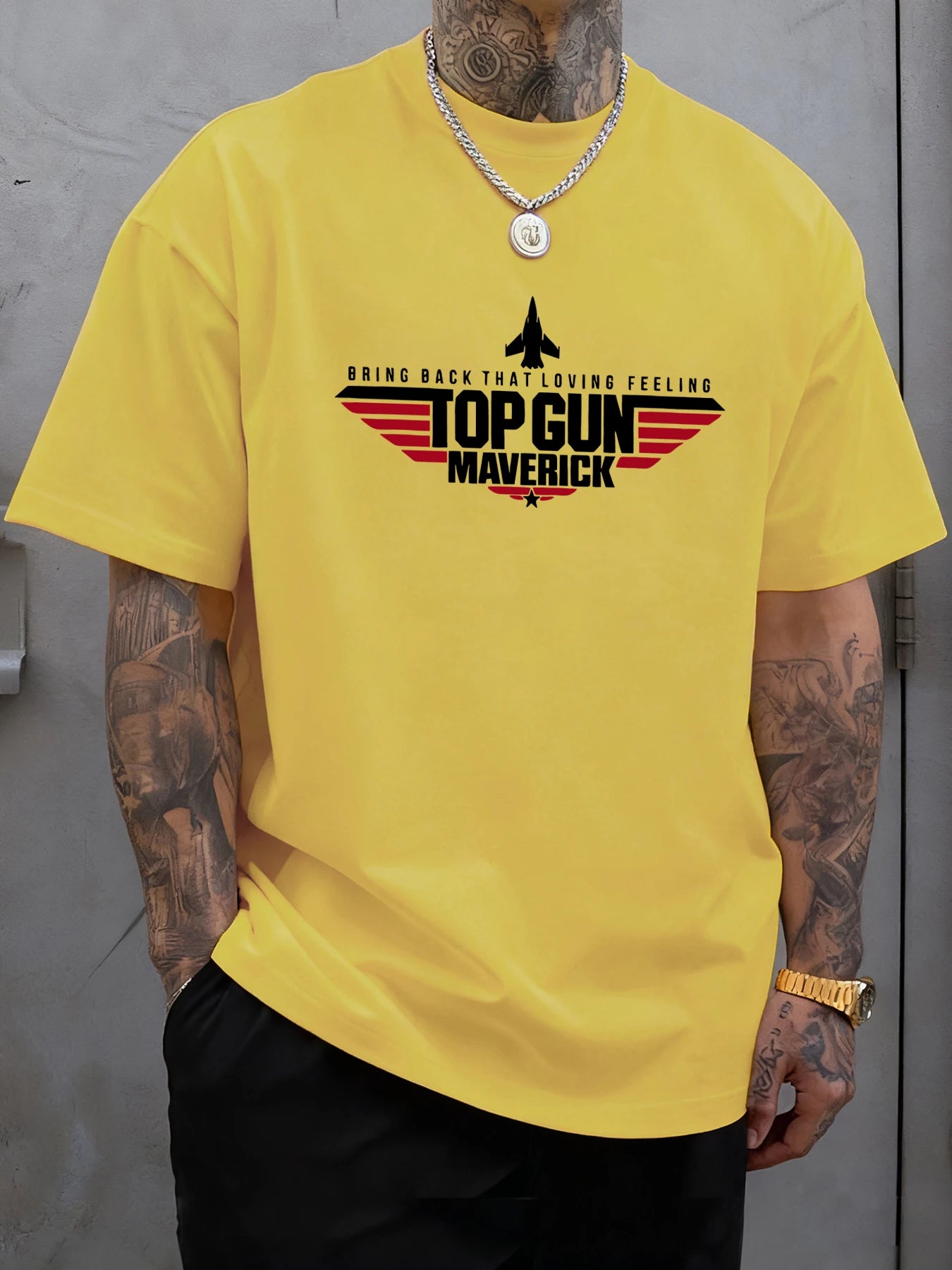 Top Gun Maverick Printing T Shirts Man Cotton Fashion T-Shirt Unisex Casual Oversize Clothes Soft Summer Trendy Street Tops