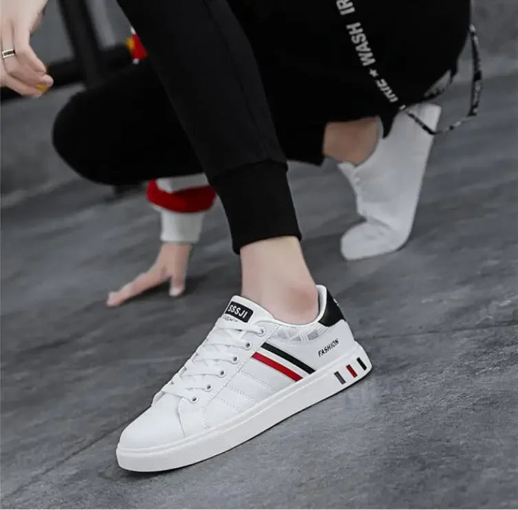 Fashion Sneakers Men Vulcanize Shoes Chunky Flat Comfortable Spring Autumn Platform Mens Shoes Sports Casual  White Shoes 2025
