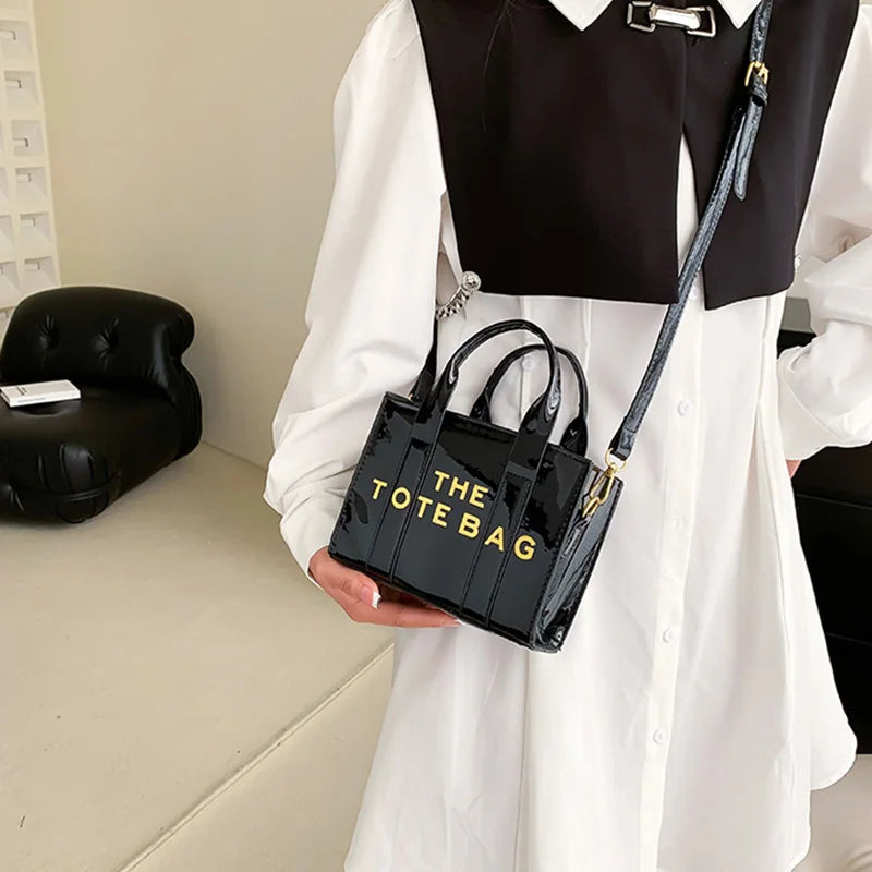 Fashion Brand Shoulder Bags 2026 New Bright leather Women Handbag Leisure travel Lady Mini Crossbody Bag Purse Designer Tote bag