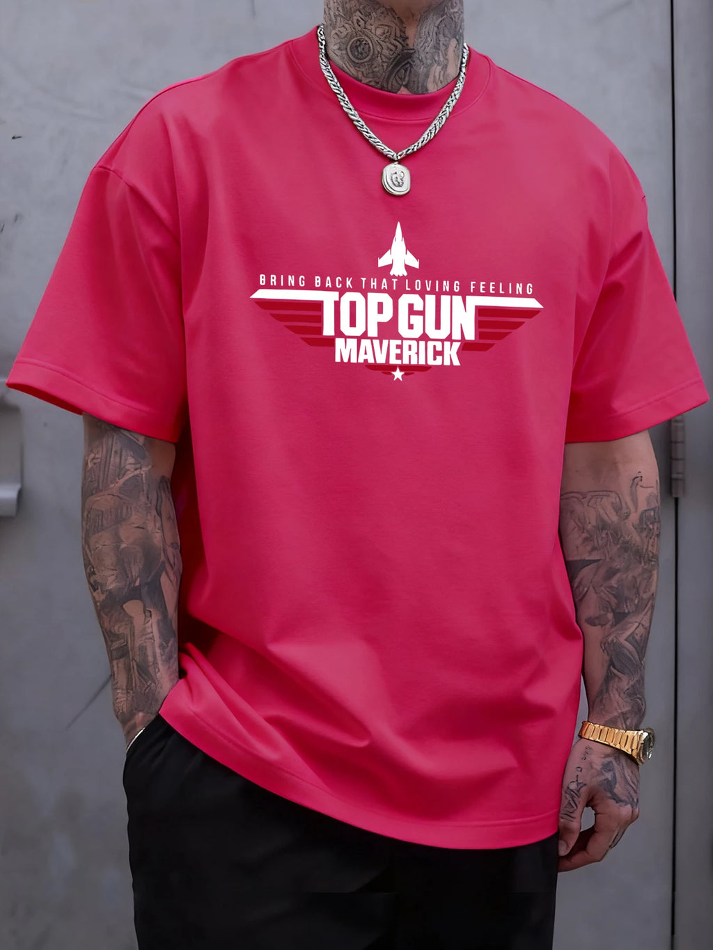 Top Gun Maverick Printing T Shirts Man Cotton Fashion T-Shirt Unisex Casual Oversize Clothes Soft Summer Trendy Street Tops