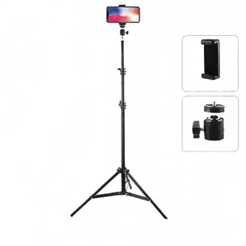 Anti-Shake Portable Extendable Tripod - 1/4 Screw Universal Stand for DSLR Camera Smartphone Vlogging