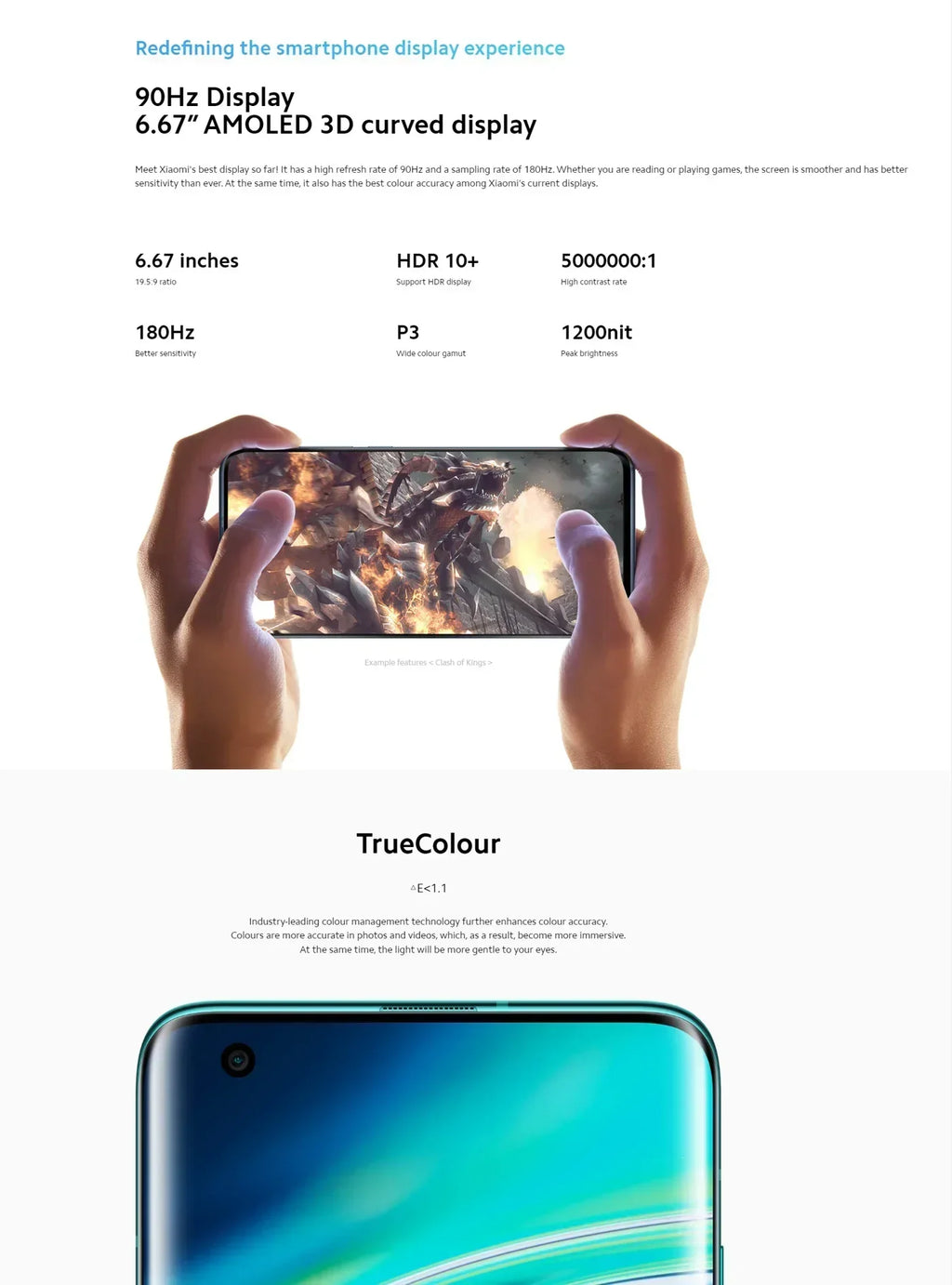Xiaomi 10 RAM 12GB ROM 256GB 5G Smartphone Android 6.67 inch Qualcomm Snapdragon 865 4780 mAh Global Firmware HyperOS 1.0 108mp