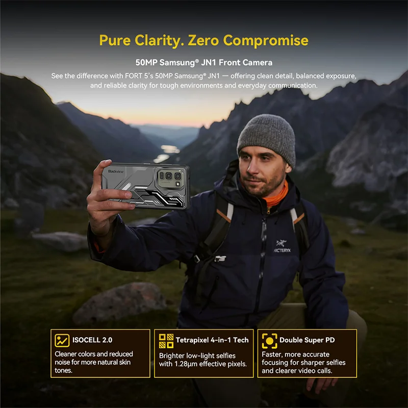 【World premiere】Blackview Fort 5 Rugged SmartPhone 6.78-inch 2.4K 120Hz Display 108Mp Camera 2W BOX Speaker IP68&IP69K Cellpho