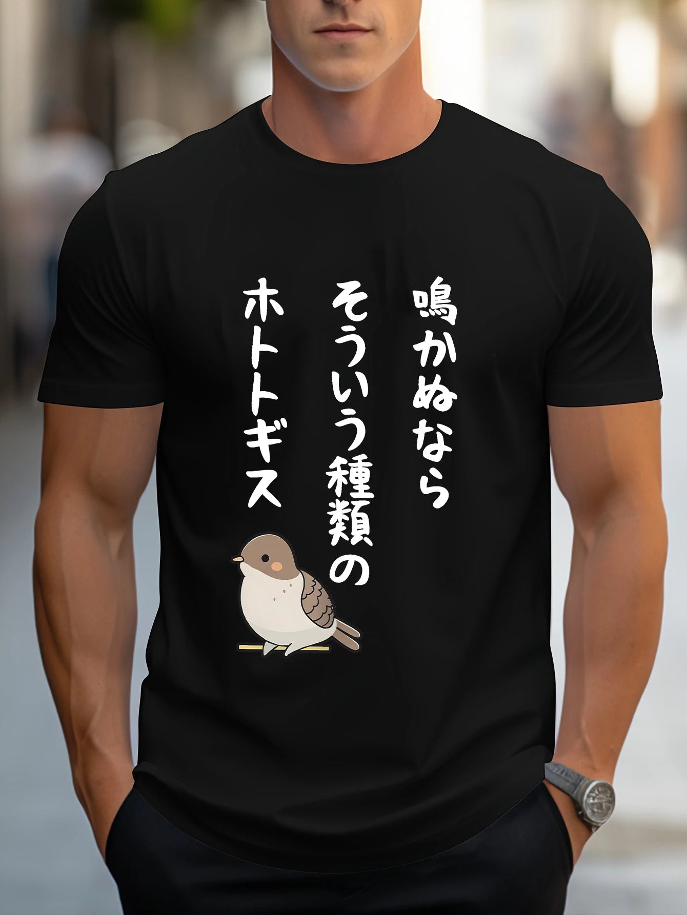 Men's t-shirts 2025 Summer 100% cotton Graphic Y2k streetwear Running top Anime crewneck Hip-Hop Y2k tops Solid color  Printed