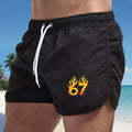 Shorts d'été pour hommes, shorts de plage imprimés, pantalons courts tendance, shorts de sport quotidiens pour hommes, shorts de