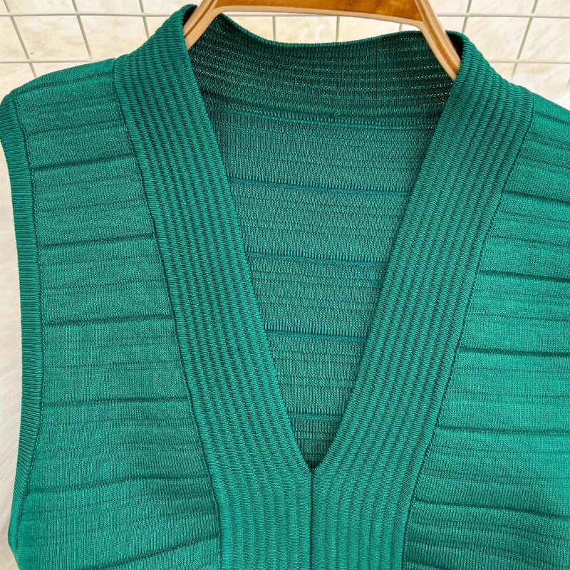 Women's Teal Green Halter V Neck Sundress Stretchy Knit Bandage Bodycon Mini Dress Elegant Party Clubwear Cocktail Dress Outfits