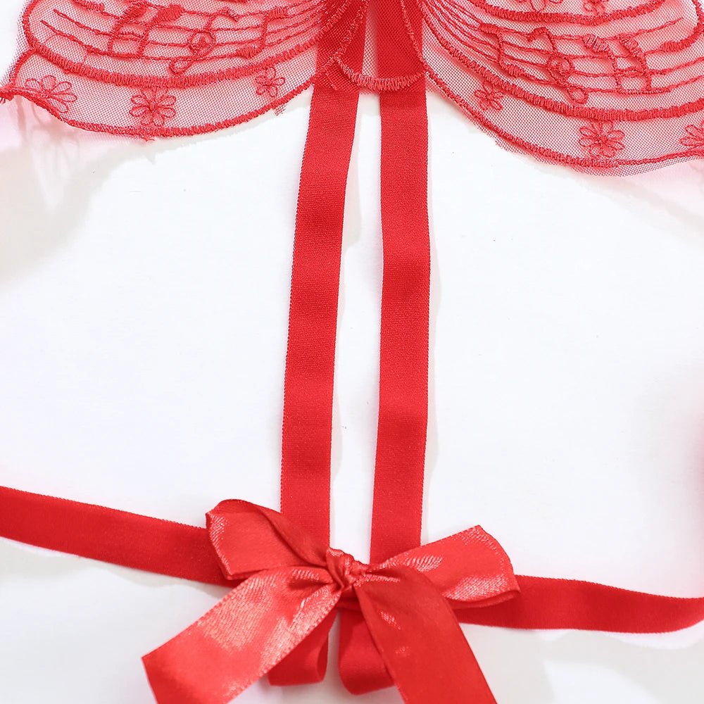 Sexy Female Panties Butterfly Thong Girl Embroidery Lingerie Transparent Ultra Thin Sexy Woman Underwear