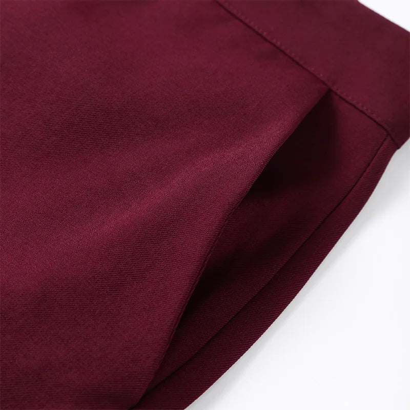 Elegant Feathers Women Blazer Pants Suit Lapel Button Coat Straight Wide Leg Trousers Lady Set 2026 Spring Female Outfits