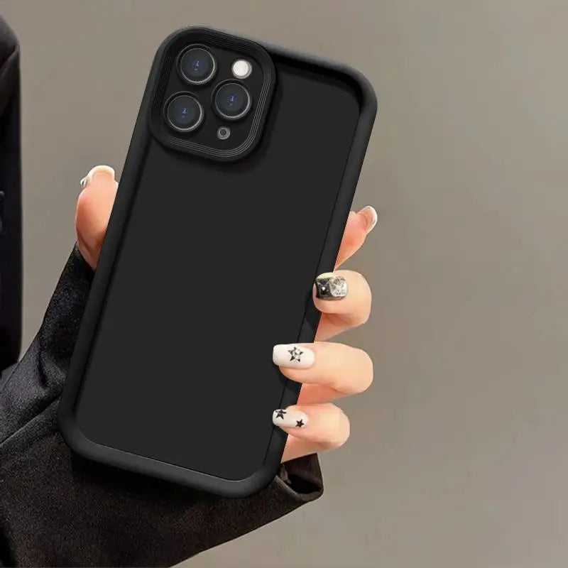 Funda Cases For iPhone 17 16 15 14 13 12 11 Pro Max Case Mini Plus 16E 17E Phone Case Hybrid Shockproof Bumper Cover Soft Fundas