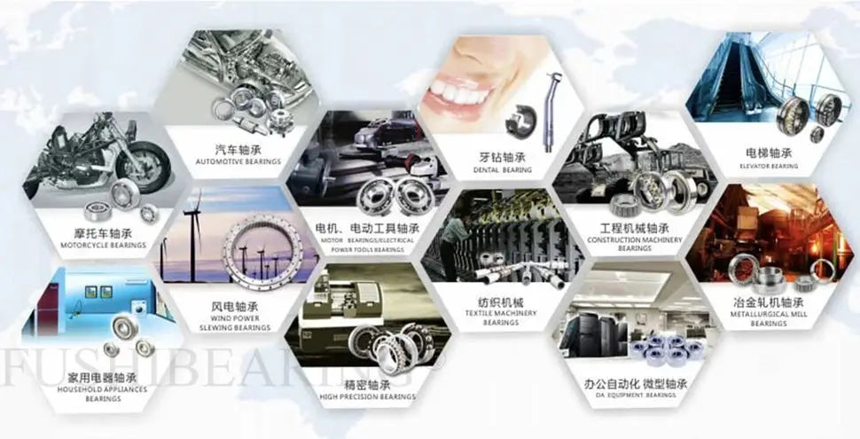 FUSHI MR85 ZZ Bearing 5x8x2.5 mm 10Pcs MR85ZZ RS 2RS MR85Open Handpiece Bearings For Video Card High Speed For Motor