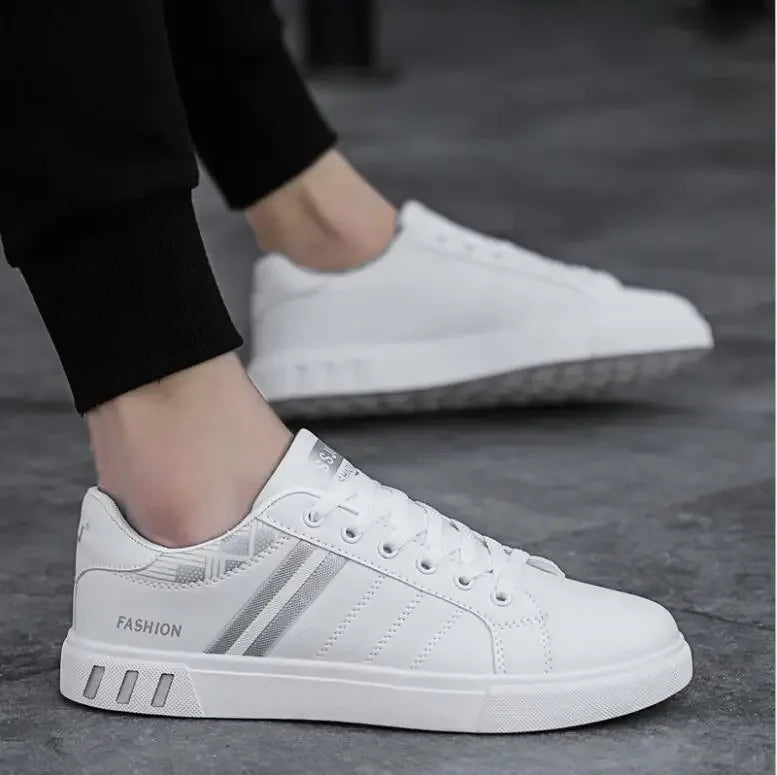 Fashion Sneakers Men Vulcanize Shoes Chunky Flat Comfortable Spring Autumn Platform Mens Shoes Sports Casual  White Shoes 2025