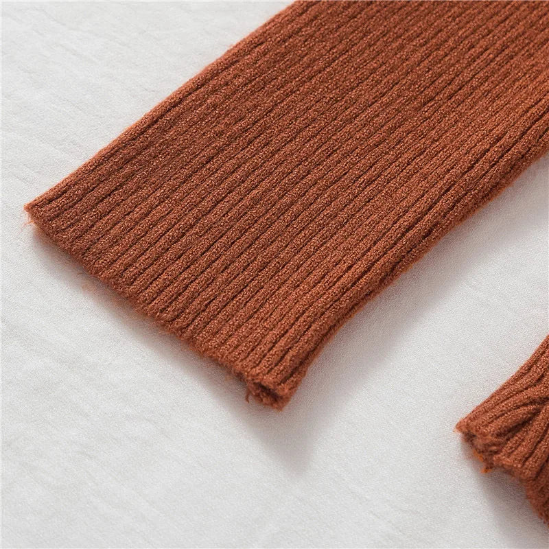 Autumn Winter Women Pullover Sweater Fashion Half Turtleneck Knitted Female Jumper Long Sleeve Winter Soft Elastic Tops