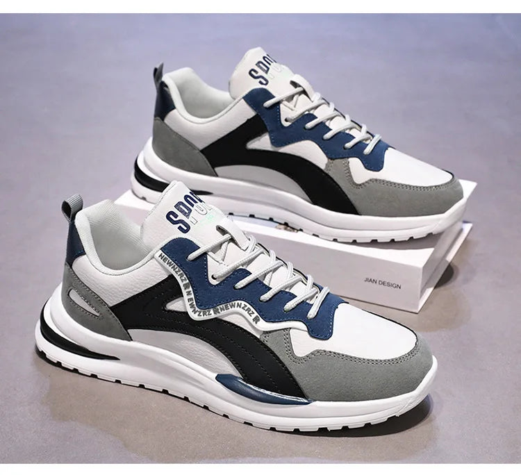 Casual Sneakers 2025 Men's Shoes New Trend Mountaineering Sports Mesh Breathable Fashion Versatile Casual Shoes Retro Dad Shoes
