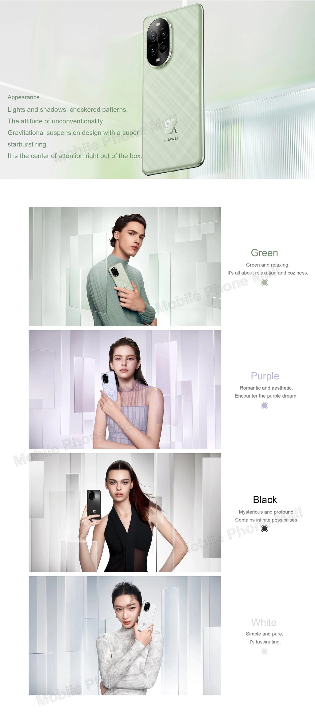 Origingal Huawei Nova 13 Pro 5G Mobile Phone 6.76 Inches 120Hz Screen Kirin 8000 HarmonyOS 4.2 Battery 5000mAh AI Smartphone