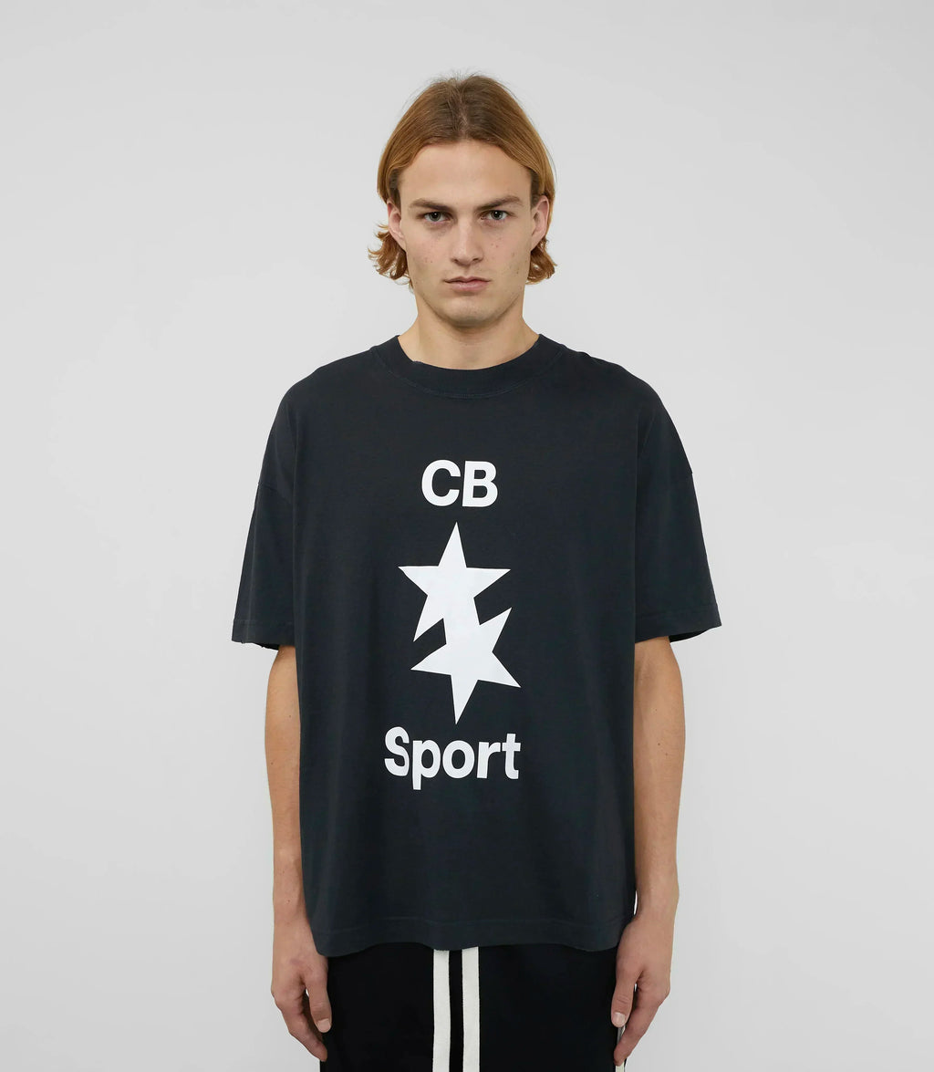Classic Outdoor Leisure Cole Buxton Spring/Summer Men/Women Top Letter Logo Printed Short sleeved T-shirt Black White  Tees GYM