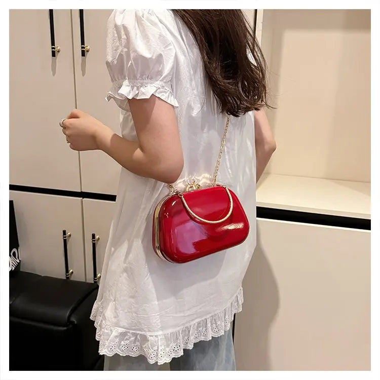 Unique Solid Color Diaper Bag For Women Designer Leather Crossbody Bag Casual Chic Messenger Purse Retro Fashion Large Capacity