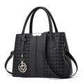 Versatile PU Leather Ladies Hand Bags Large Capacity Zipper Hand-Held Shoulder Bag Underarm Bags Women