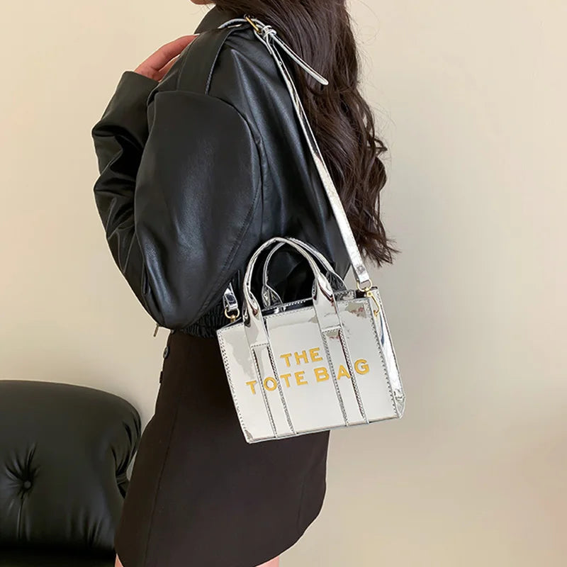 Fashion Brand Shoulder Bags 2026 New Bright leather Women Handbag Leisure travel Lady Mini Crossbody Bag Purse Designer Tote bag