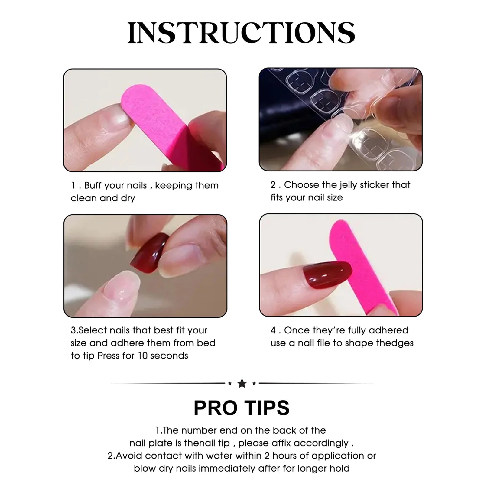 10pcs Nude Color Handmade Press On Nails Glossy Dimoand Champagne Color French False Nails Luxury Almond Simple Fake Nail Tips