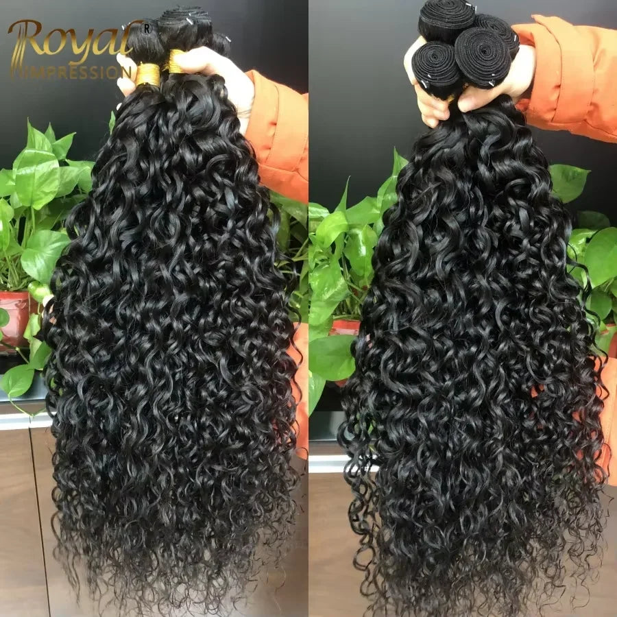 12A Kinky Curly human Hair Bundles 100% Human Hair Extensions Burmese Curly Hair 1/3/4 Bundles Brazilian Virgin Remy Hair