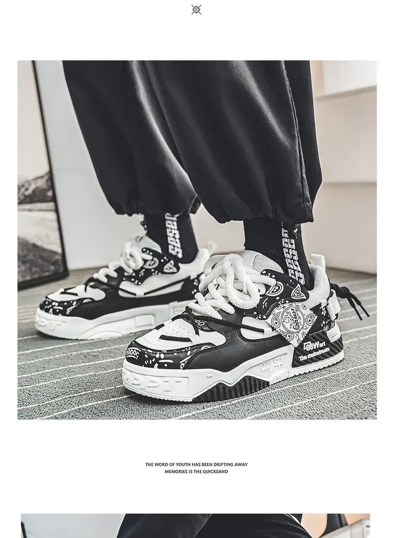 Men's Sneakers Trendy Skateboard Shoes Autumn New Casual Shoes Designer Platform Running Shoes for Men Tennis Zapatillas Hombre