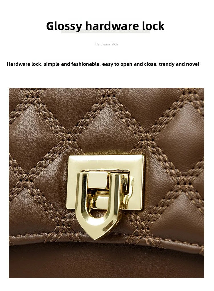 Fashionable Urban Women's Handbag 2025 Spring Season PU Material Medium Size Zipper Opening Soft Tote Bag Single Shoulder Bag