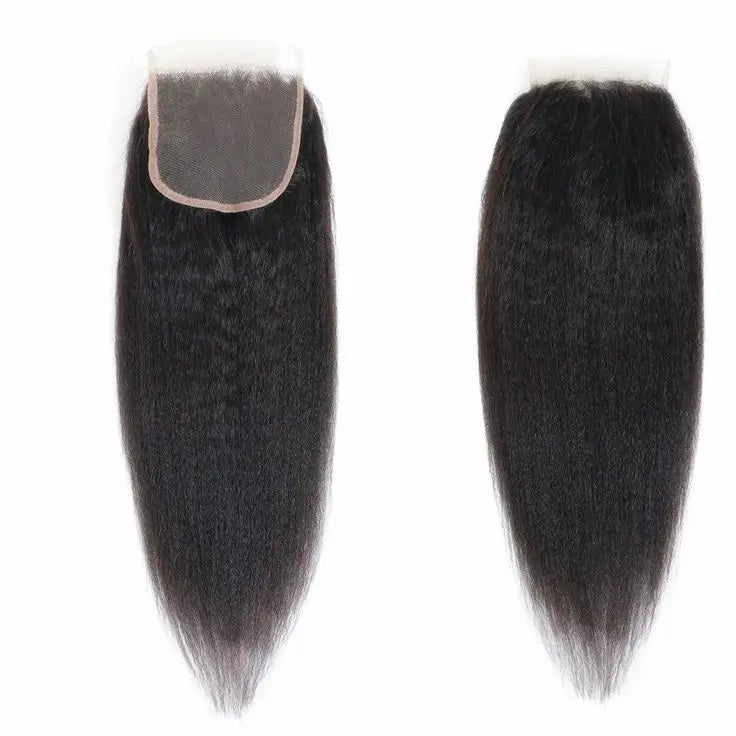 4x4 DEEP Wave Closure 12A Human Hair Brazilian Lace Closure Curly Straight Body Water Wave Lace Closure Remy Human Hair Closure