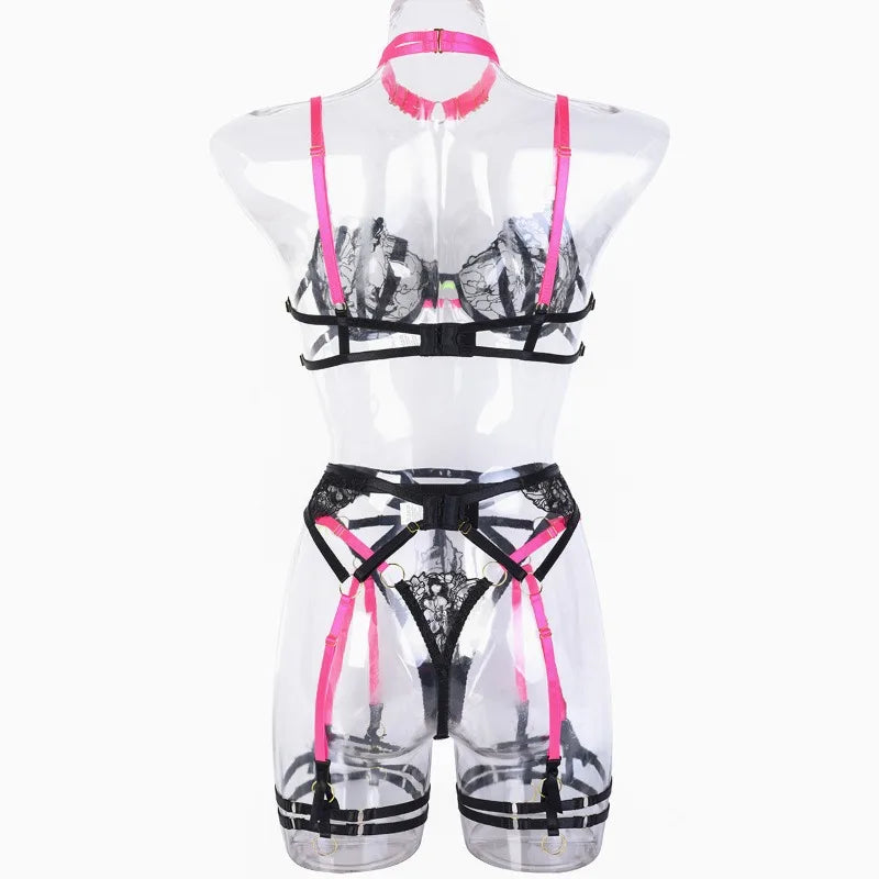 Panties and Bra Set Micro Threads Sexy Woman Lingerie Femme Sexys Women's Underwear Sets Sexy Lingere Womens Bodysuits Briefs