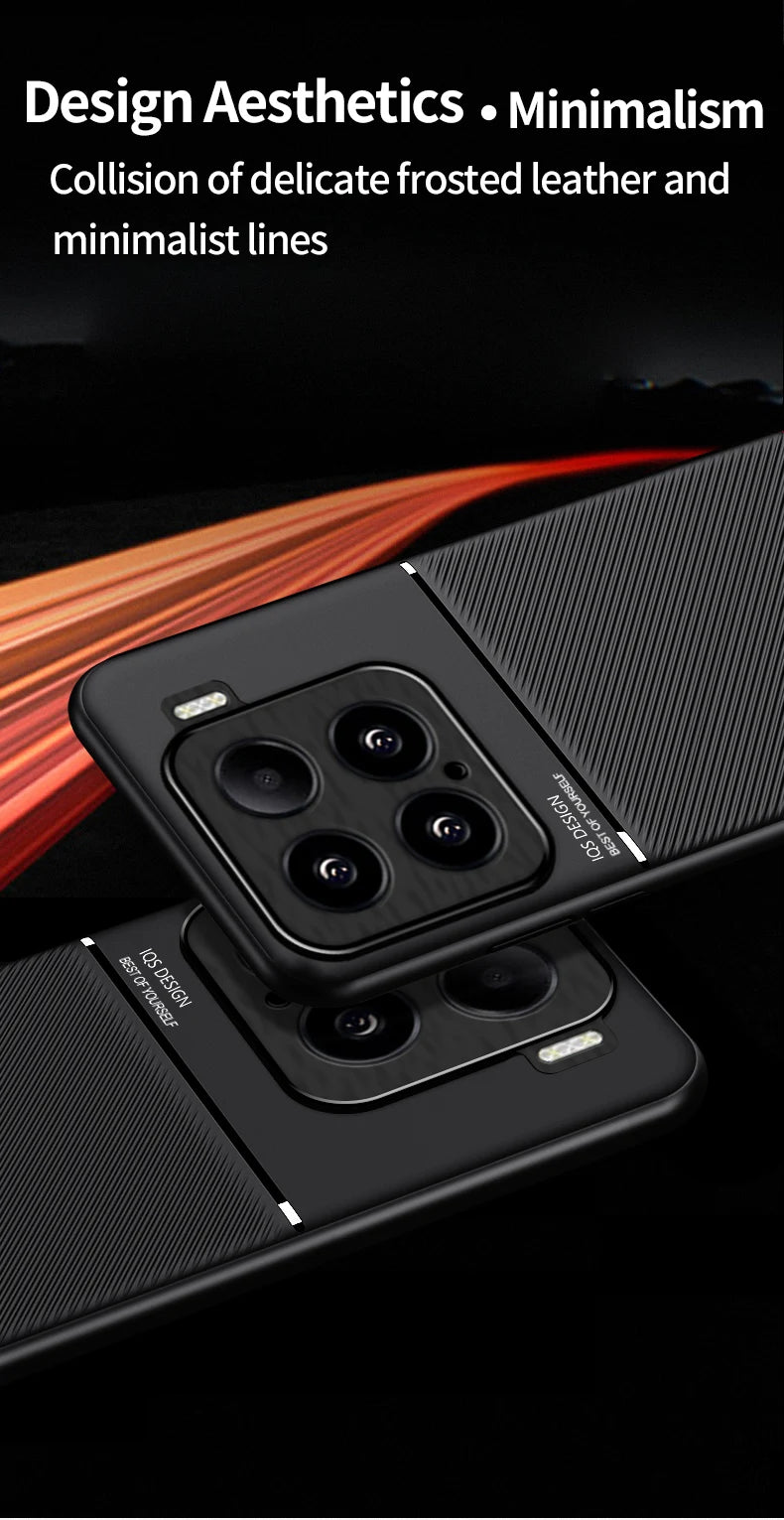 Rugged Protective Cover For Xiaomi 15T 15 Case For Xiaomi 14T Pro Mi 14 Built-in Car Magnetic Holder Phone Coque Fundas Capa