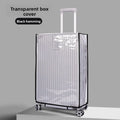 Full Transparent Luggage Protective Cover Waterproof PVC Suitcase Case Suit for 18-30 Inch Trolley Suitcase Dustproof Cover