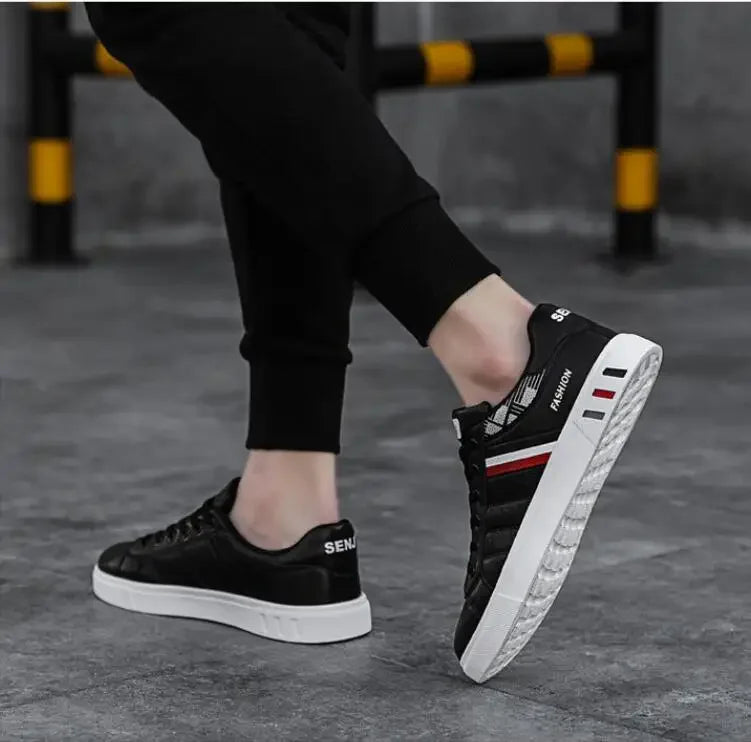 Fashion Sneakers Men Vulcanize Shoes Chunky Flat Comfortable Spring Autumn Platform Mens Shoes Sports Casual  White Shoes 2025