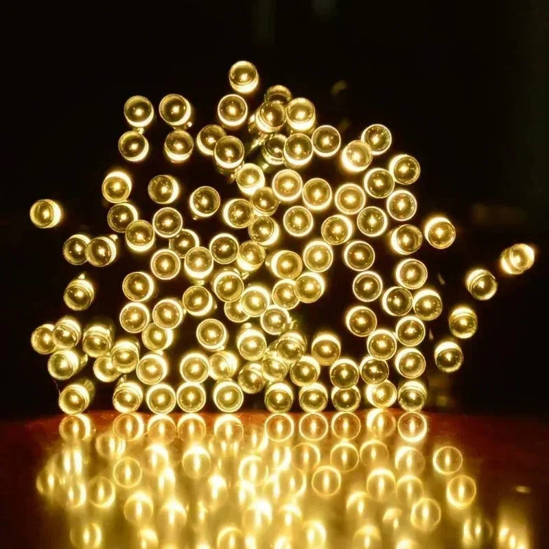 LED Christmas Fairy Lights 24V 50M/30M Waterproof String for Outdoor Garden Home Holiday Party Decoration