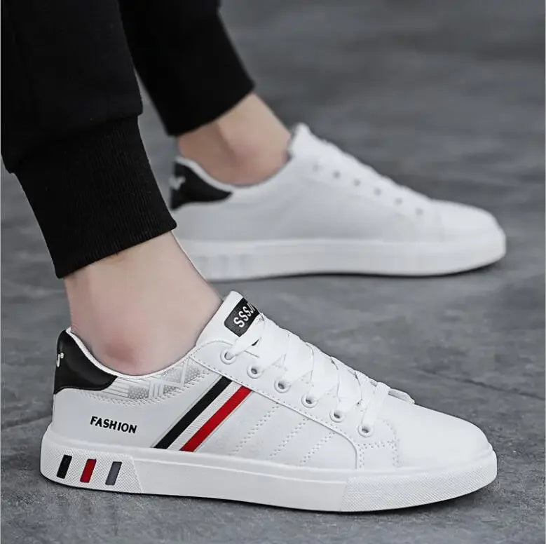 Fashion Sneakers Men Vulcanize Shoes Chunky Flat Comfortable Spring Autumn Platform Mens Shoes Sports Casual  White Shoes 2025