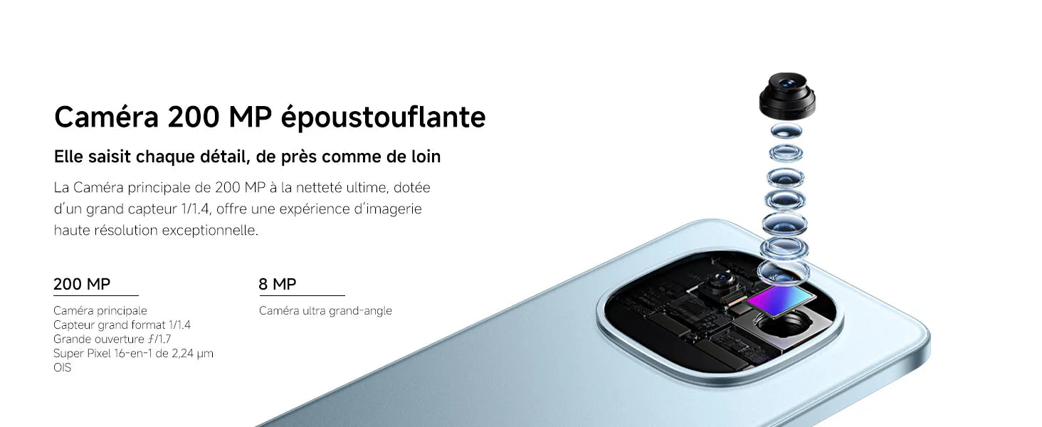 Xiaomi France|REDMI Note 15 Pro, Massive 6,500 mAh battery, Corning®Gorilla®Victus Glass®2, IP65 water and dust resistance