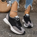 Women Sneakers Causal Walking Shoes Woman 2025 Autumn Fashion Lace Up Sports Platform Shoes Outdoor Non-slip Running Shoes
