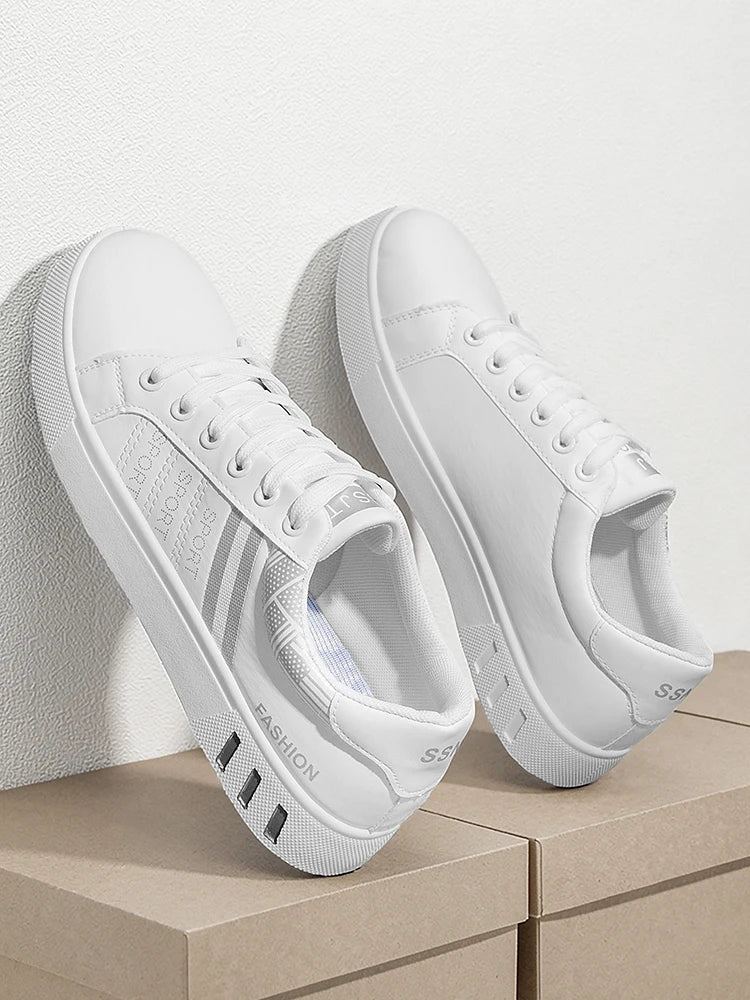 New Trendy Versatile Sneakers for Men, Low-Top Casual Sneakers, Waterproof, Non-Slip, Wear-Resistant Student Sports Shoes, Lightweight Soft-Soled Shoes for Daily Commuting