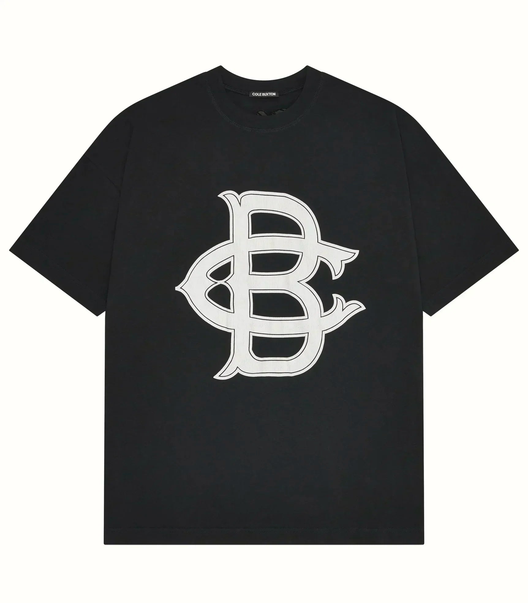 Classic Outdoor Leisure Cole Buxton Spring/Summer Men/Women Top Letter Logo Printed Short sleeved T-shirt Black White  Tees GYM